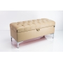 Tufted Storage Bench